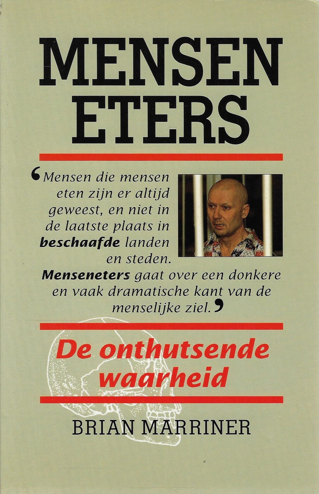 Omslag van Menseneters, tweedehands boek bij Boekhandel Bloks
