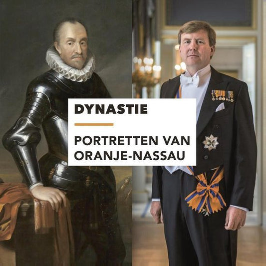 Omslag van Dynastie / portretten van Oranje-Nassau, tweedehands boek bij Boekhandel Bloks