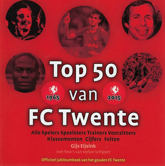 Omslag van Top 50 van FC Twente, tweedehands boek bij Boekhandel Bloks