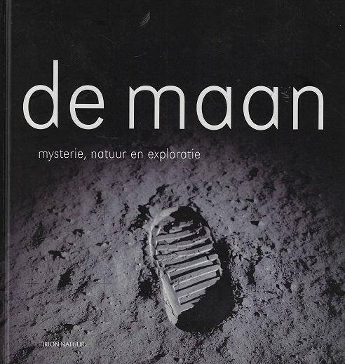 Omslag van De Maan / mysterie, natuur en exploratie door Marielle Steinpatz, tweedehands boek bij Boekhandel Bloks