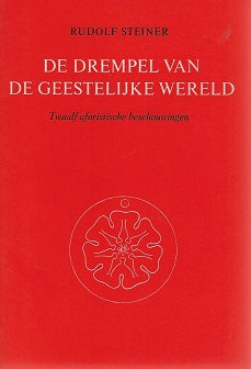 Omslag van De drempel van de geestelijke wereld, tweedehands boek bij Boekhandel Bloks