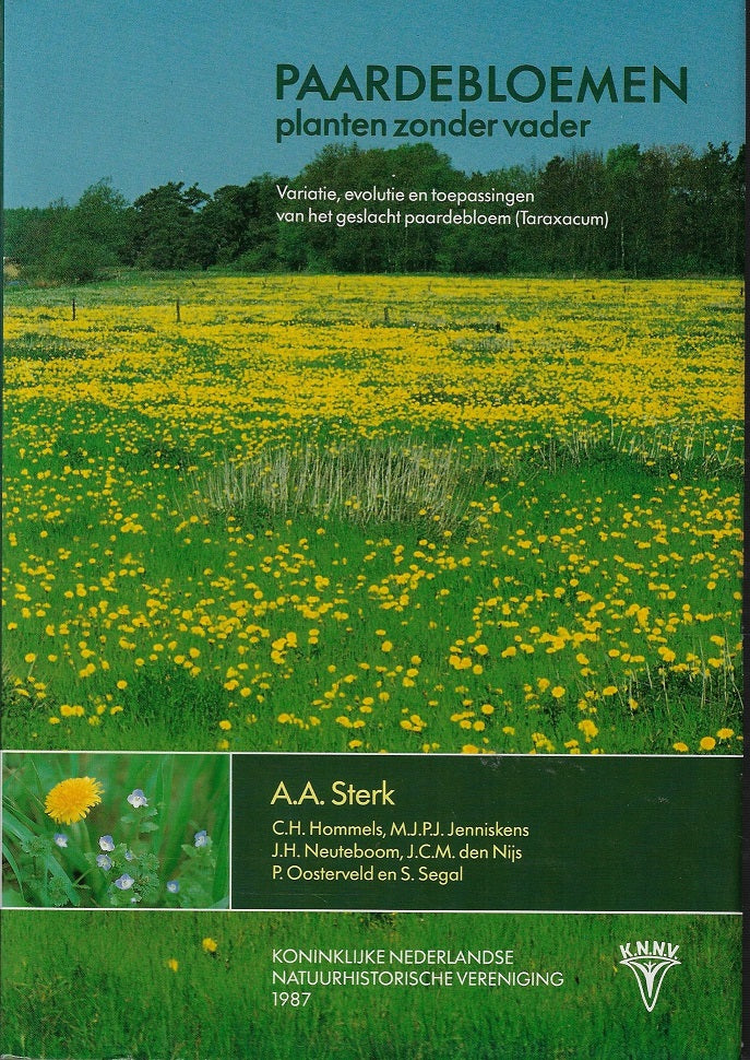 Omslag van Paardebloemen planten zonder vader, tweedehands boek bij Boekhandel Bloks