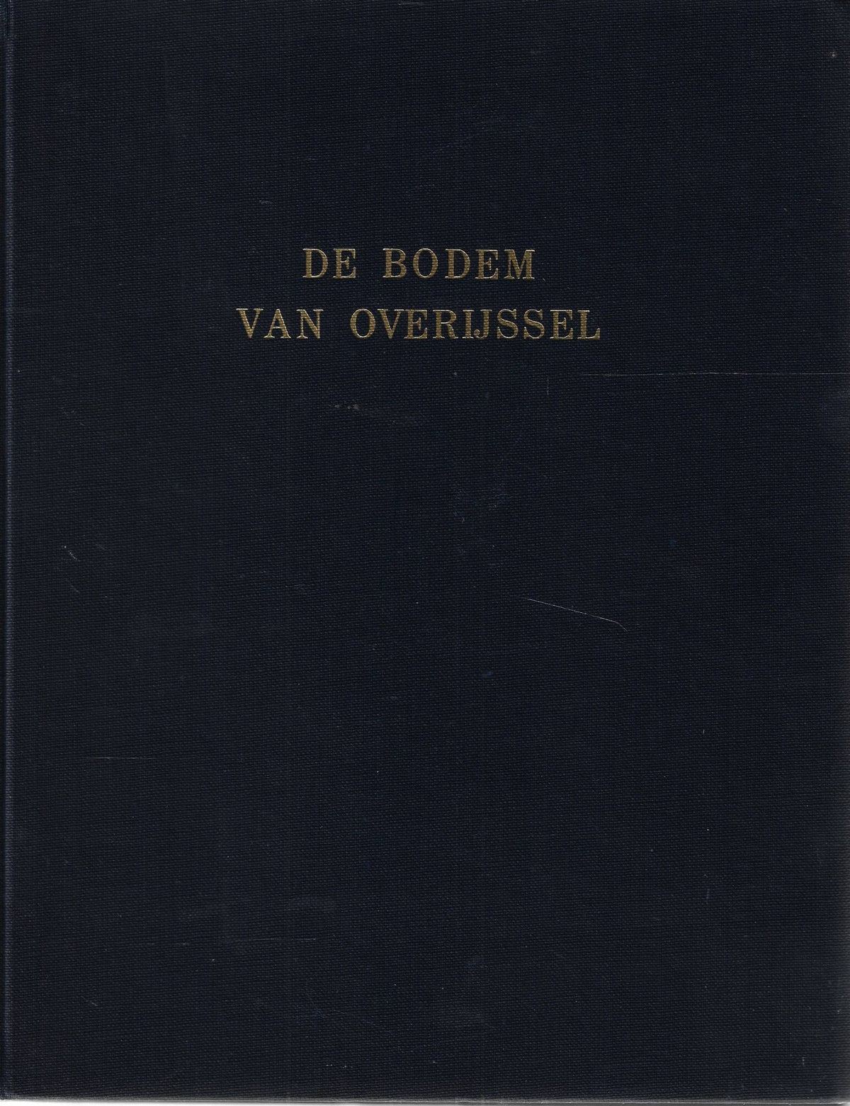 Omslag van De bodem van Overijssel, Noordoostpolder en oostelijk Flevoland, tweedehands boek bij Boekhandel Bloks
