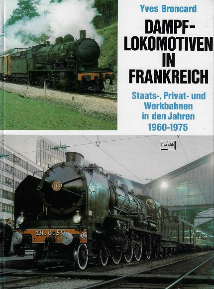 Omslag van Dampflokomotiven in Frankreich, tweedehands boek bij Boekhandel Bloks