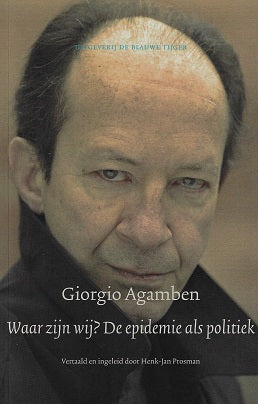 Omslag van Waar zijn wij? De epidemie als politiek, tweedehands boek bij Boekhandel Bloks