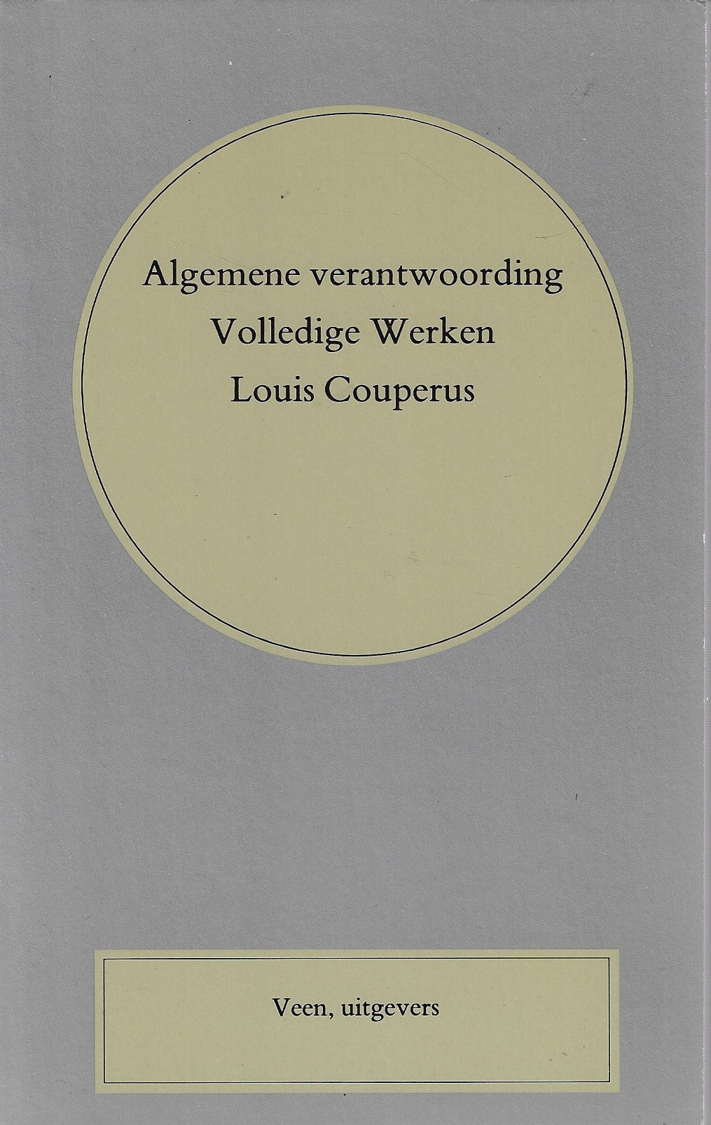 Omslag van Louis Couperus - volledige werken (complete set 50 delen + verantwoording), tweedehands boek bij Boekhandel Bloks