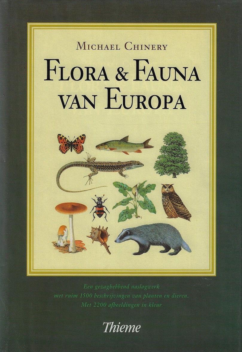 Omslag van Flora &amp; fauna van Europa, tweedehands boek bij Boekhandel Bloks