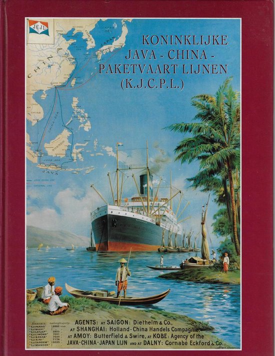 Omslag van Koninklijke Java-China-Paketvaart Lijnen (K.J.C.P.L.), tweedehands boek bij Boekhandel Bloks