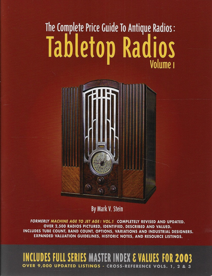 Omslag van Tabletop Radios vol. 1, tweedehands boek bij Boekhandel Bloks
