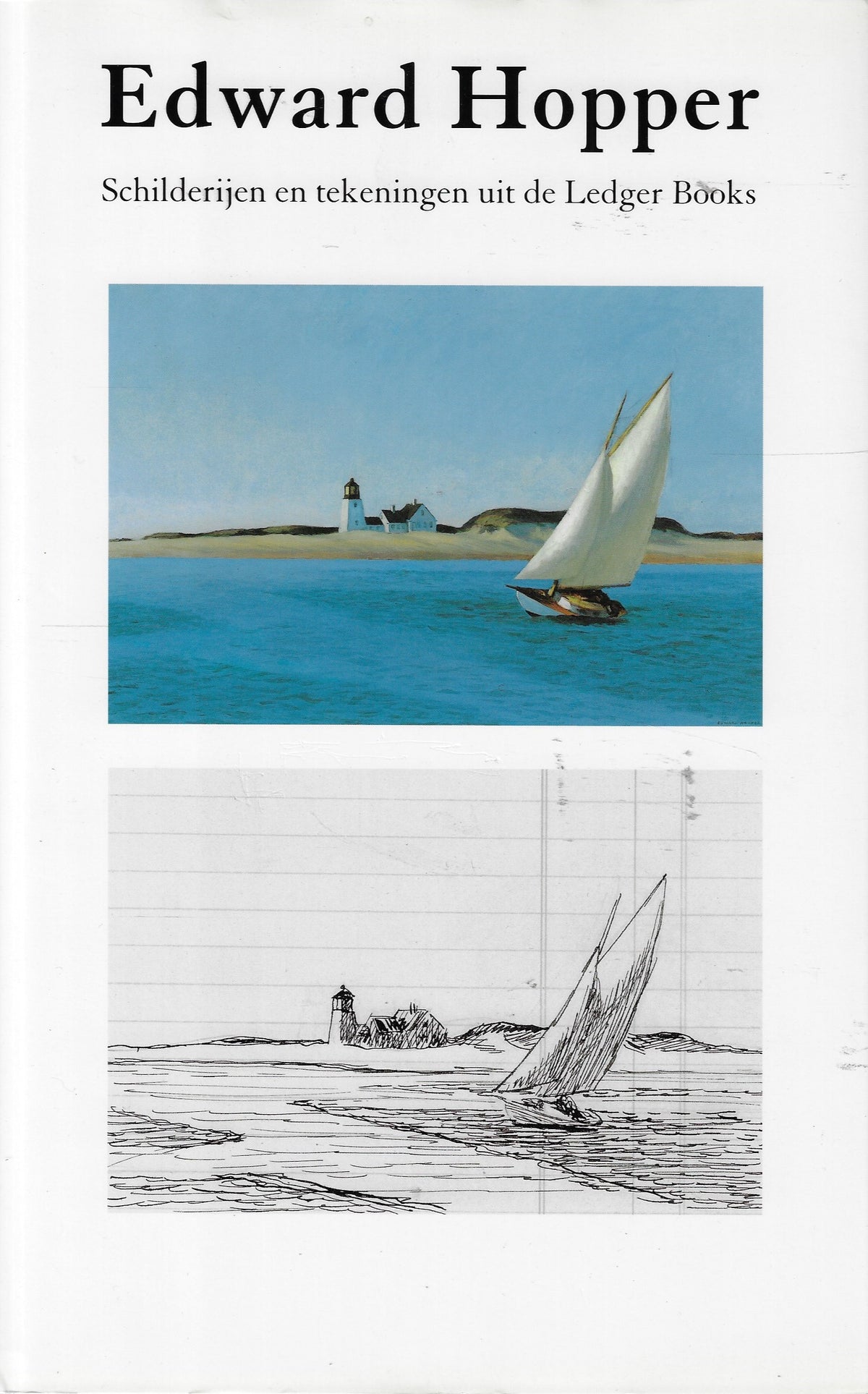 Omslag van Edward Hopper / schilderijen en tekeningen uit de Ledger Books, tweedehands boek bij Boekhandel Bloks