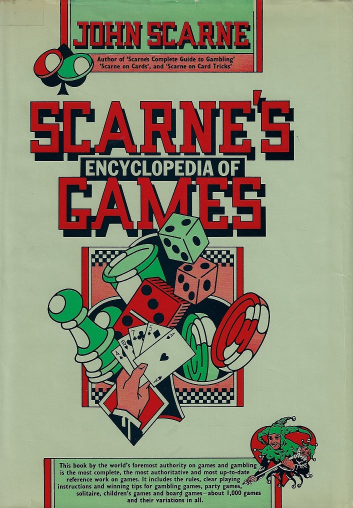 Omslag van Scarne's Encyclopedia of Games, tweedehands boek bij Boekhandel Bloks