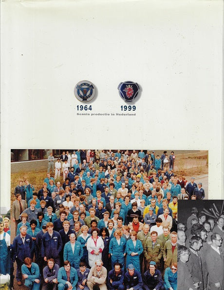 Omslag van scania productie in Nederland 1964-1999, tweedehands boek bij Boekhandel Bloks