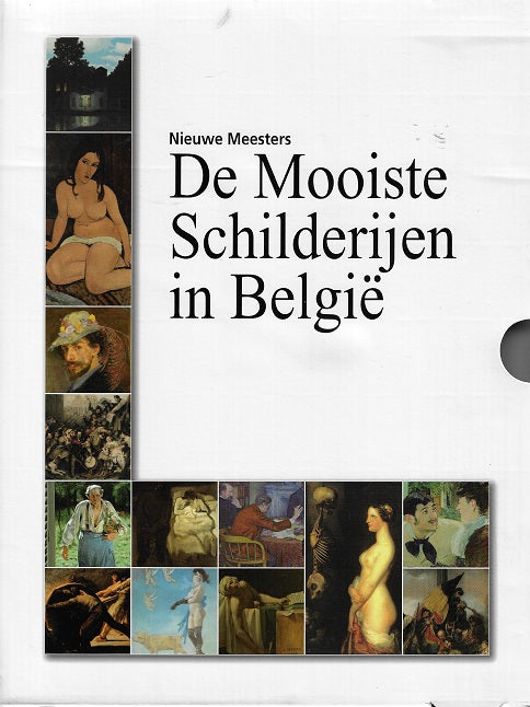 Omslag van De mooiste schilderijen in Belgie / oude meesters / nieuwe meesters door Luc Corremans, tweedehands boek bij Boekhandel Bloks