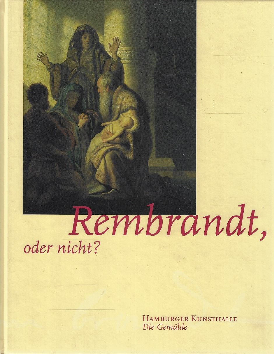 Omslag van Twee delen - Rembrandt, oder nicht?, tweedehands boek bij Boekhandel Bloks