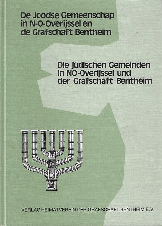 Omslag van De Joodse gemeenschap in N-O Overijssel en de Grafschaft Bentheim = Die Jüdischen Gemeinden in NO-Overijssel und der Grafschaft Bentheim, tweedehands boek bij Boekhandel Bloks