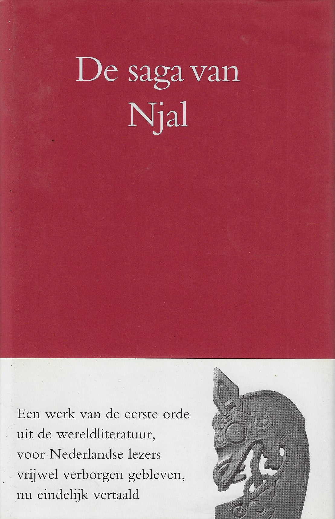 Omslag van Ambo-Klassiek De saga van Njal / vertaald uit het Oudijslands en van aantekeningen voorzien door Marcel Otten, tweedehands boek bij Boekhandel Bloks