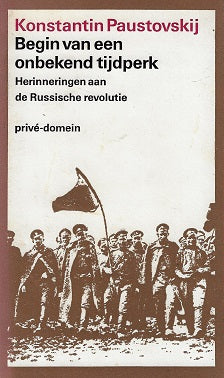 Omslag van Begin van een onbekend tijdperk / herinneringen aan de Russische revolutie, tweedehands boek bij Boekhandel Bloks