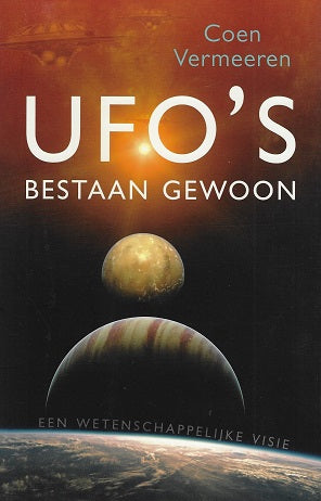 Omslag van Ufo's bestaan gewoon / een wetenschappelijke visie, tweedehands boek bij Boekhandel Bloks