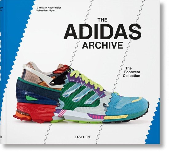 Omslag van The adidas Archive. The Footwear Collection / The footwear collection, tweedehands boek bij Boekhandel Bloks