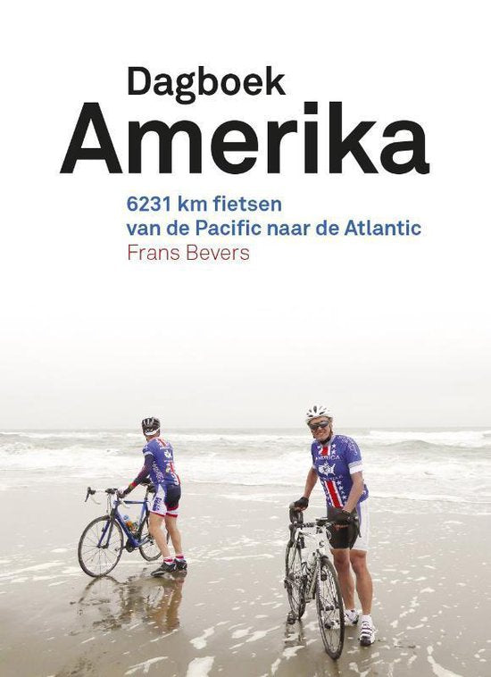 Omslag van Dagboek Amerika / 6231 kilometer fietsen van de Pacific naar de Atlantic, tweedehands boek bij Boekhandel Bloks