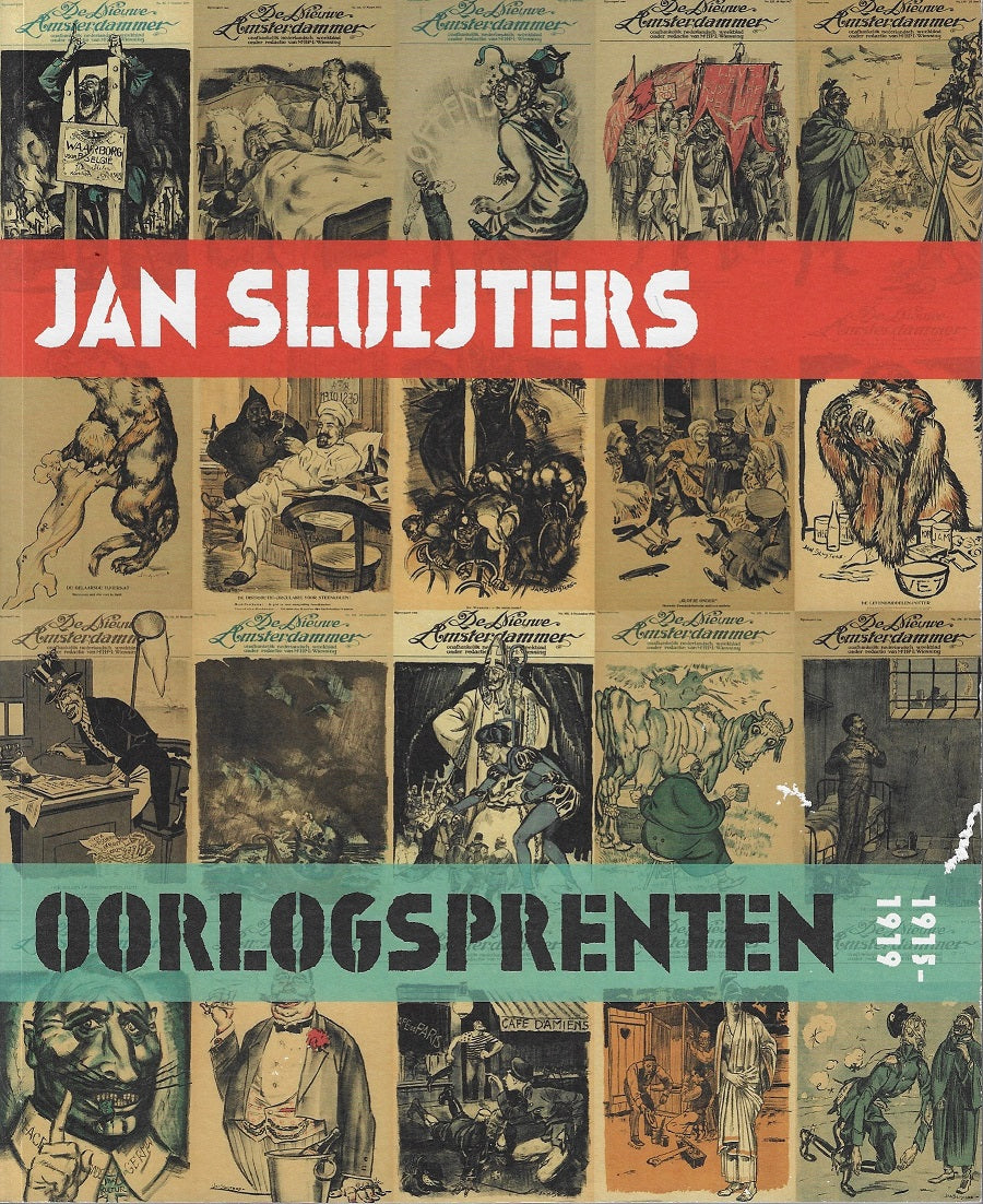 Omslag van Jan Sluijters oorlogprenten, 1915-1919, tweedehands boek bij Boekhandel Bloks