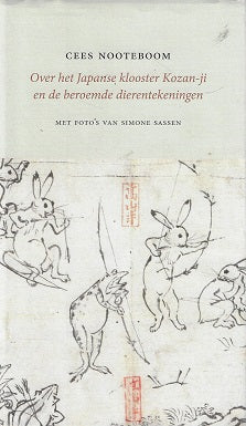 Omslag van Over het Japanse klooster Kozan-ji en de beroemde dierentekeningen, tweedehands boek bij Boekhandel Bloks
