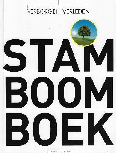 Omslag van Verborgen verleden - Stamboomboek, tweedehands boek bij Boekhandel Bloks
