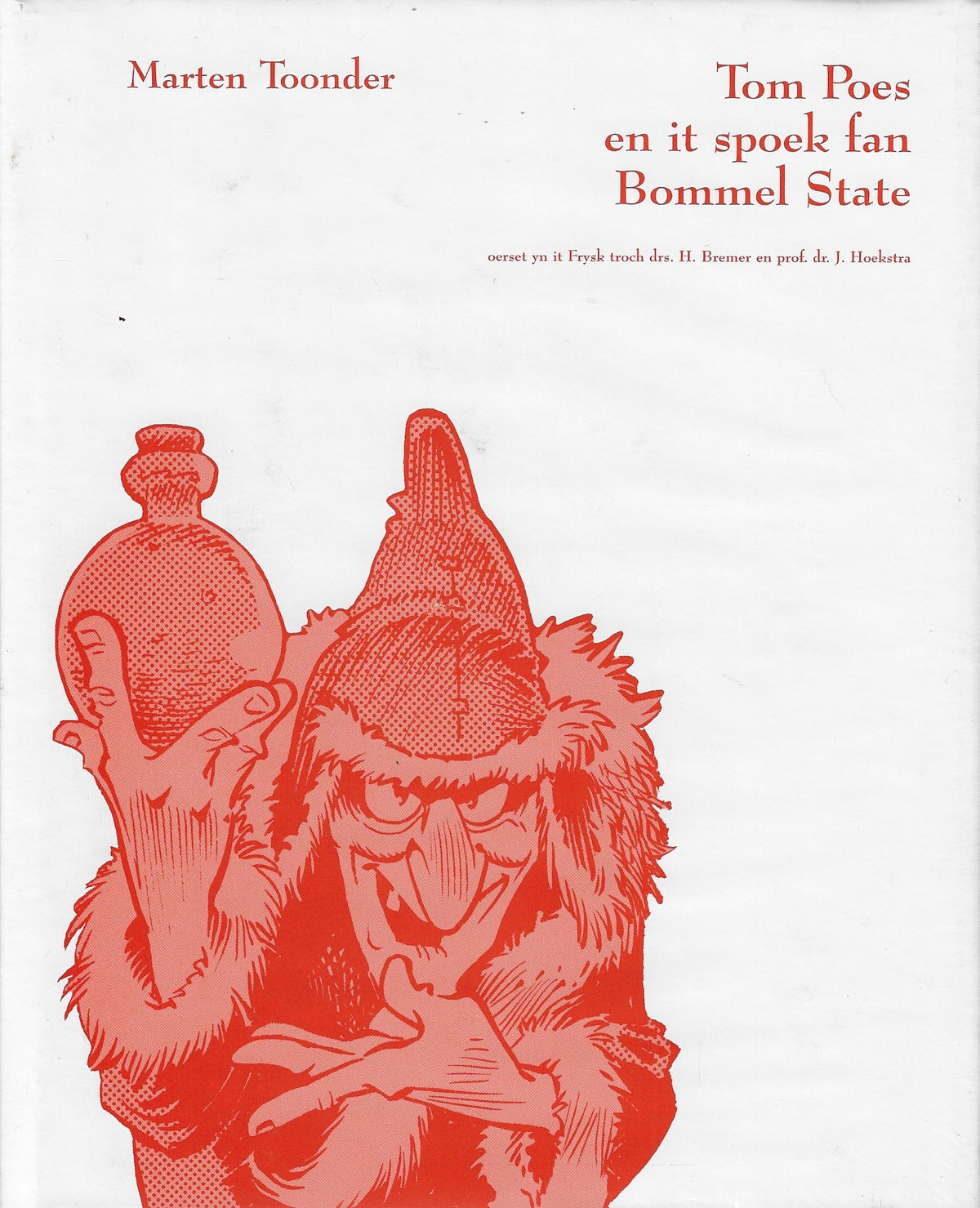 Omslag van Tom Poes en it spoek fan Bommel State (Fries), tweedehands boek bij Boekhandel Bloks