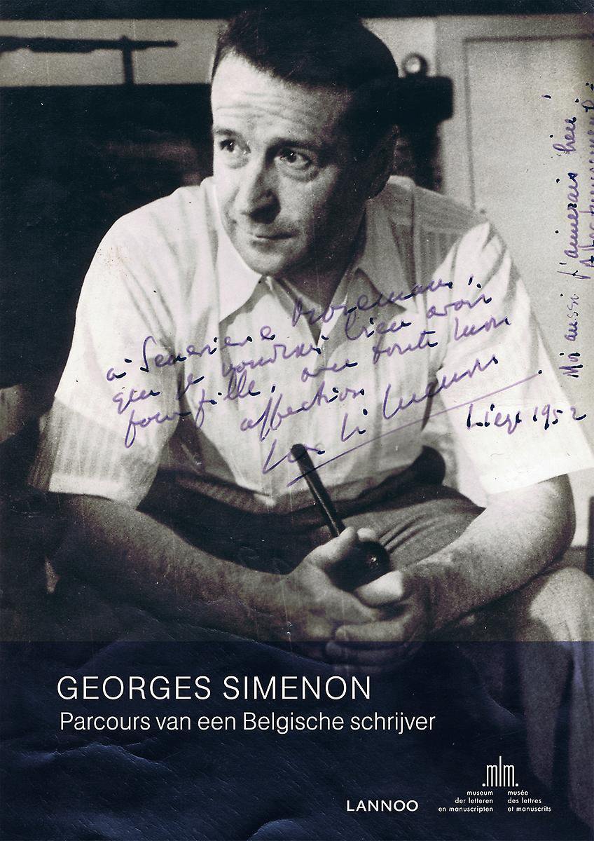 Omslag van Georges Simenon / Parcours van een Belgische schrijver, tweedehands boek bij Boekhandel Bloks
