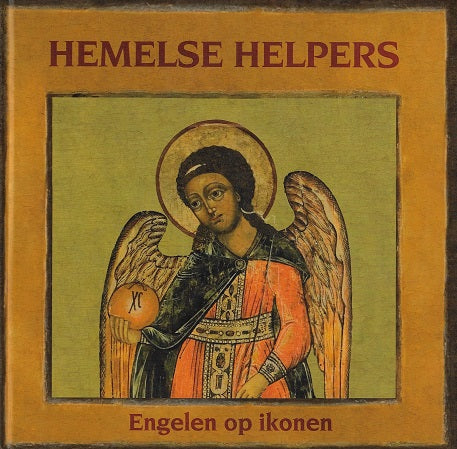 Omslag van Hemelse helpers / engelen op ikonen, tweedehands boek bij Boekhandel Bloks