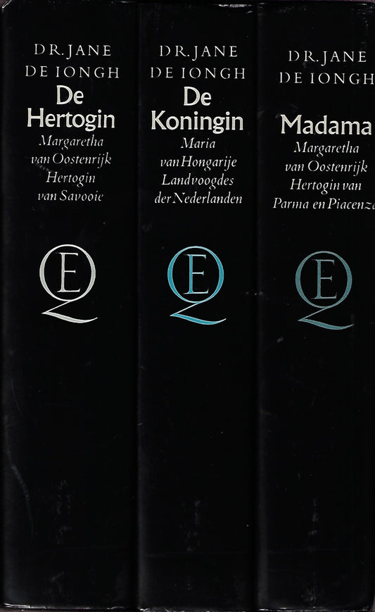Omslag van Hertogin, de koningin, madam 3 dln, tweedehands boek bij Boekhandel Bloks