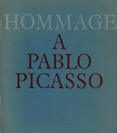 Omslag van Hommage a Pablo Picasso, tweedehands boek bij Boekhandel Bloks