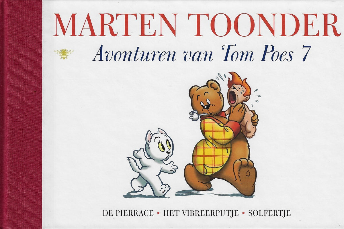 Omslag van Avonturen van Tom Poes 7 / bevat: De Perrace. Het vibreerputje. Solfertje, tweedehands boek bij Boekhandel Bloks