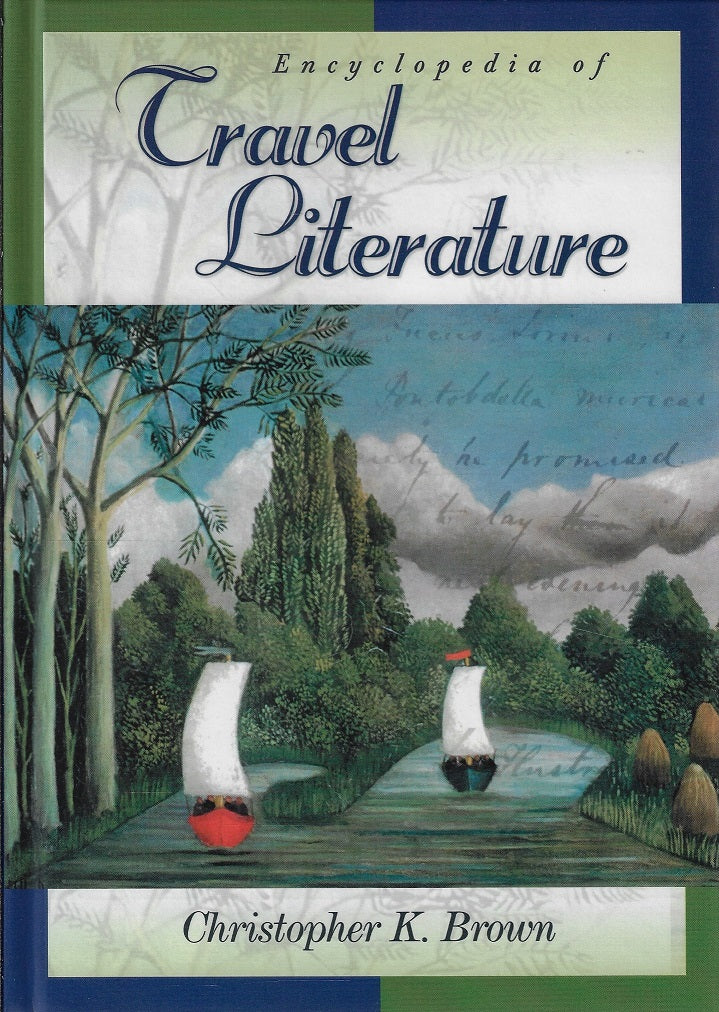 Omslag van Encyclopedia of Travel Literature, tweedehands boek bij Boekhandel Bloks