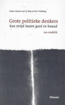 Omslag van Grote politieke denkers / hun strijd tussen goed en kwaad, tweedehands boek bij Boekhandel Bloks