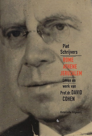 Omslag van Rome Athene Jeruzalem / leven en werk van prof.dr. David Cohen, tweedehands boek bij Boekhandel Bloks