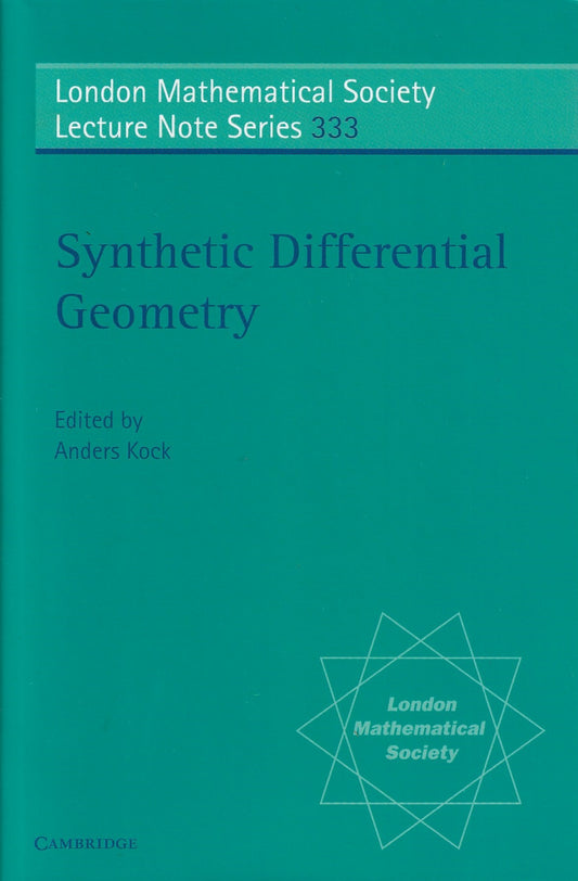 Omslag van Synthetic Differential Geometry, tweedehands boek bij Boekhandel Bloks