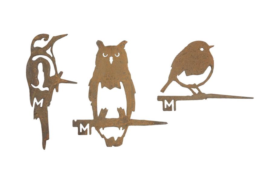 Omslag van Originele metalbirds - 3-pack small vetbolhouders, tweedehands boek bij Boekhandel Bloks