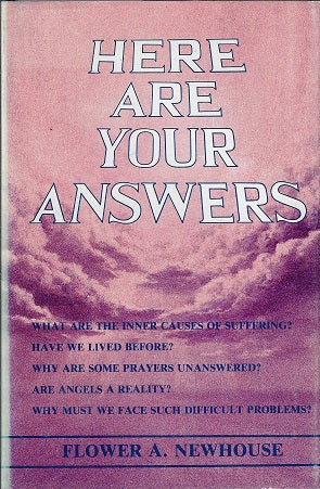 Omslag van Here are your answers, tweedehands boek bij Boekhandel Bloks