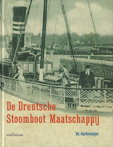 Omslag van De Drentsche Stoomboot Maatschappij, tweedehands boek bij Boekhandel Bloks
