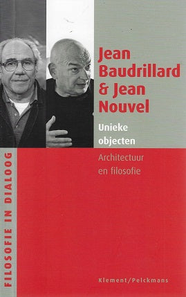 Omslag van Filosofie in dialoog Unieke objecten / architectuur en filosofie, tweedehands boek bij Boekhandel Bloks