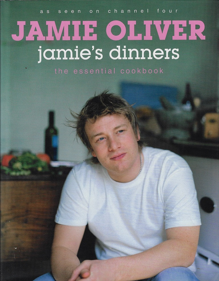 Omslag van Jamie's Dinners, tweedehands boek bij Boekhandel Bloks
