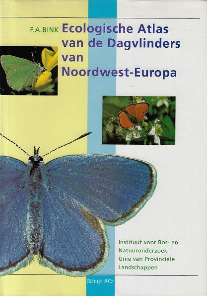 Omslag van Ecologische atlas van de dagvlinders van Noordwest-Europa, tweedehands boek bij Boekhandel Bloks