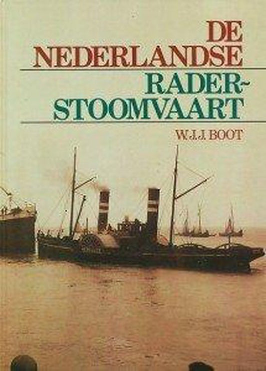 Omslag van Nederlandse raderstoomvaart, tweedehands boek bij Boekhandel Bloks