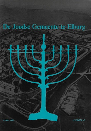 Omslag van De Joodse Gemeente te Elburg, tweedehands boek bij Boekhandel Bloks