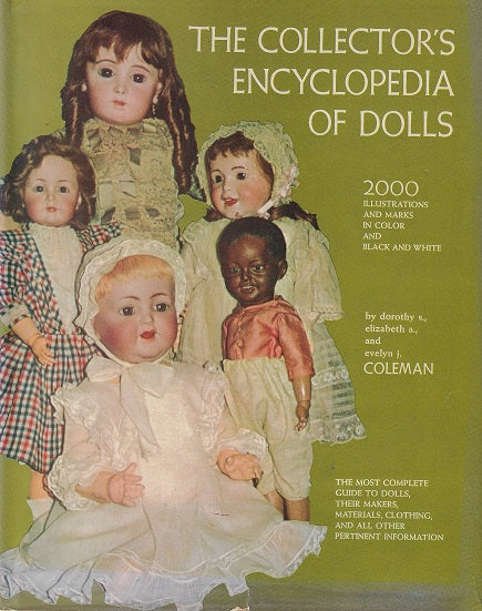 Omslag van The collector's encyclopedia of dolls, tweedehands boek bij Boekhandel Bloks