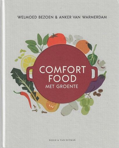 Omslag van Comfort food met groente, tweedehands boek bij Boekhandel Bloks