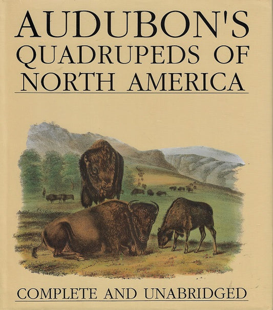 Omslag van Audubon's Quadrupeds of North America, tweedehands boek bij Boekhandel Bloks