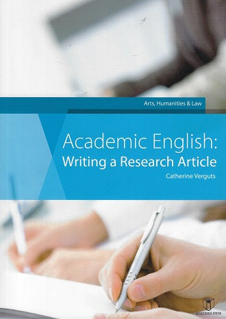 Omslag van Academic English door Catherine Verguts, tweedehands boek bij Boekhandel Bloks